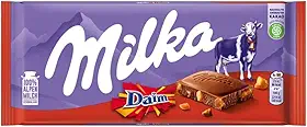 Chocolate Milka Ao Leite Daim 100G