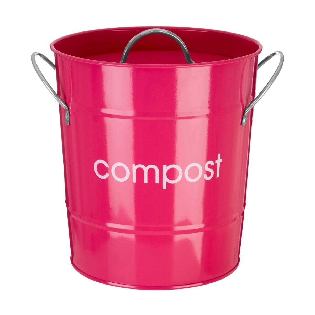 Premier Hot Pink Housewares Compost Bin