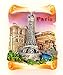 Magnet Magnet-Kühlschrank Küche Erinnerung an Frankreich Paris Geschenke Monuments Pergament 6,5 x 5 cm mg37-v