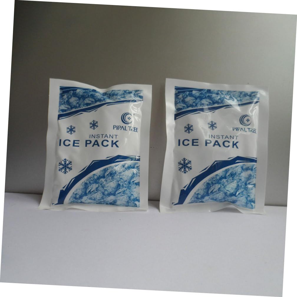 Anneome 8 Stück Teiliges Einweg Eisbeutel für Sofortkühlung Multifunktionale Kühlpacks für Drinnen und Draußen bei Verletzungen Unterwegs für Getränke