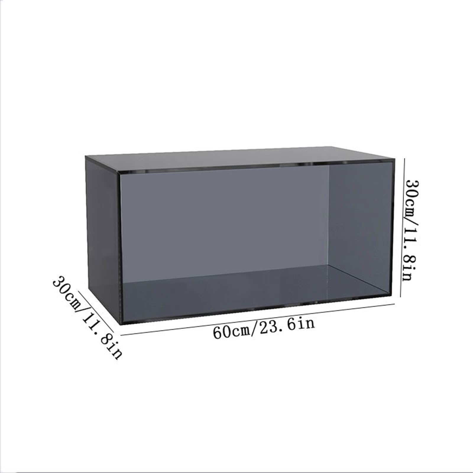 Porta CD Supporto for archiviazione di Dischi in Acrilico, espositore for CD, scaffale for Libri e riviste(Blue)