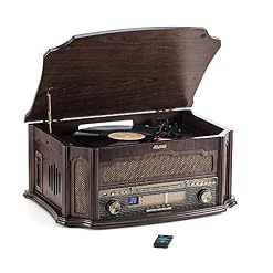 Platine Vinyle-SHUMAN 7 en 1 Tourne-Disque,Lecteur CD,Lecteur MP3,sans Fil,Port USB,Tuner Radio FM,Enregistrement,Sortie… - Les Beatles, Paul McCartney, John Lennon, RIngo Starr, George Harrison