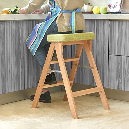 Tabouret échelle pliant en bois pour ne plus manquer de place - 4