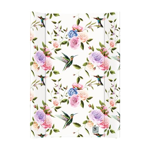 Soft Base Newborn Baby Changing Unit Mat with Raised Edges 50x70 cm (Colibri)