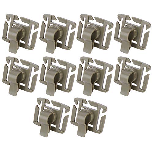 10 pcs 2 cores rotativo outdoor mochila fivela ajustável mochila fivela, acessórios de mochila, para