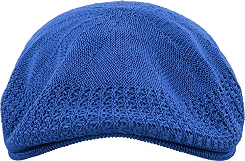 Kbm-001 Roy L Classic Mesh Newsboy Ivy Cap Hat (21 Colors / 4 Sizes) Royal Blue #TOP2