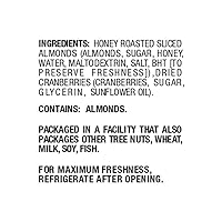 Vista 3 de Fresh Gourmet Almendras y arándanos tostados con miel, 3.5 onzas (paquete de 6)