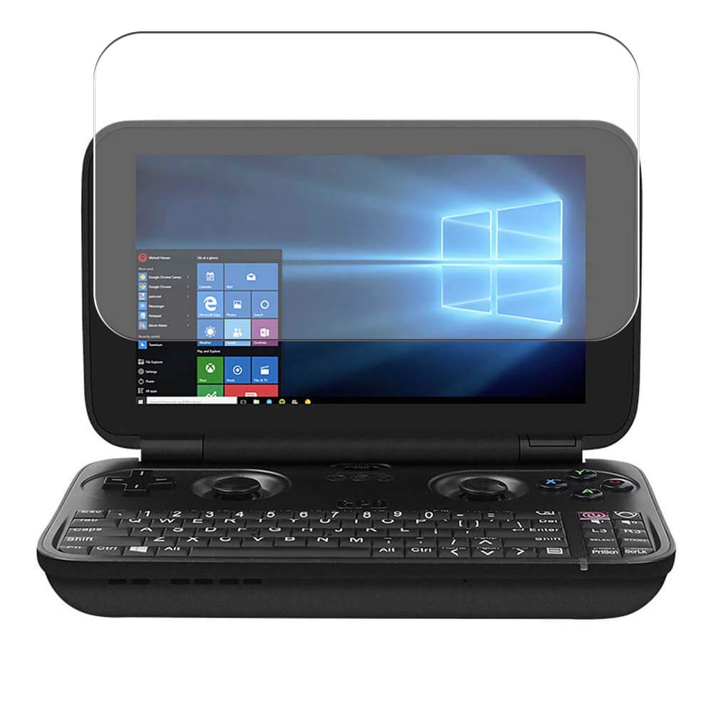 Puccy 4 Pack Anti Blue Light Screen Protector Film, compatible with GPD WIN TPU Guard （ Not Tempered Glass Protectors ）