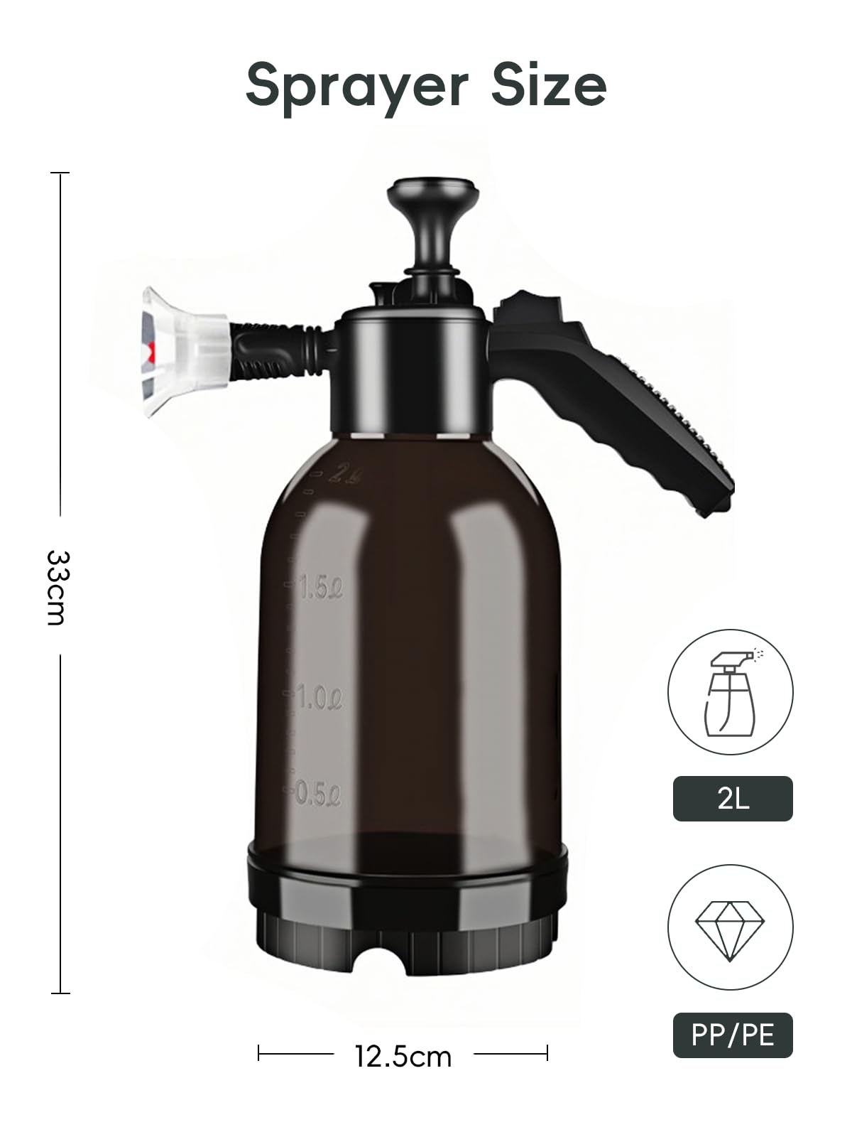 Pompa A Mano, Spruzzatore Di Schiuma, Per Autolavaggio - Foto 6