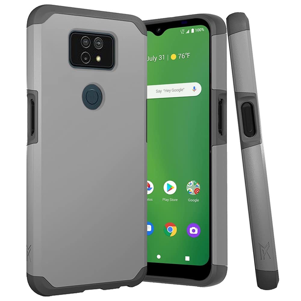 HRWirelessCompatible for At&T Maestro Max, Cricket Ovation 2 (2nd Version) CaseSeries with Premium Original Minimalistic Design for Shock Absorption, Accidental Drops, Scratche Hybrid Cover