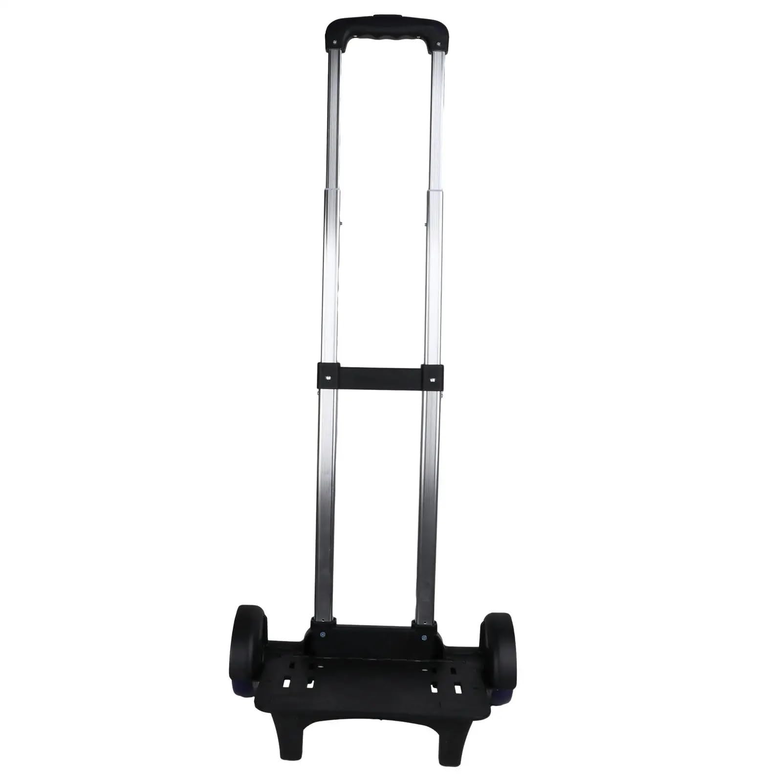 Handwagen Klappbar Rucksack Trolley Klapp Aluminium Legierung Rucksack Hand Truck Schwarz Gepäck Warenkorb FüR GepäCk Reisen Einkaufen(Blue)