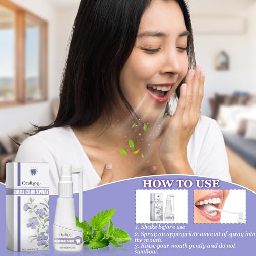 Nelkenöl Mundpflege Spray,Tragbares Nelkenöl Zahnschmerzen Sprays,Natürliche Zahnstein Mundspray,Lindern schmerzhaftes Zahnfleisch Schwellung Karies,Schützt die Mundhygiene und Mundpflege – Bild 5