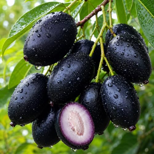 Image of Kg 10 All Season Jamun Grafted Plant, Hybrid kg10 thai king size jamun 1 live heathy plant CF 19