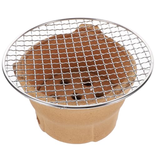 Mejores precios y opiniones de Estufa para barra más recomendados. 33 Happyyami 1 Juego estufa de parrilla de carbón arcilla suministros para barbacoa fogatero para exterior anafre de carbon estufa de barro con parrilla de malla estufa con parrilla...