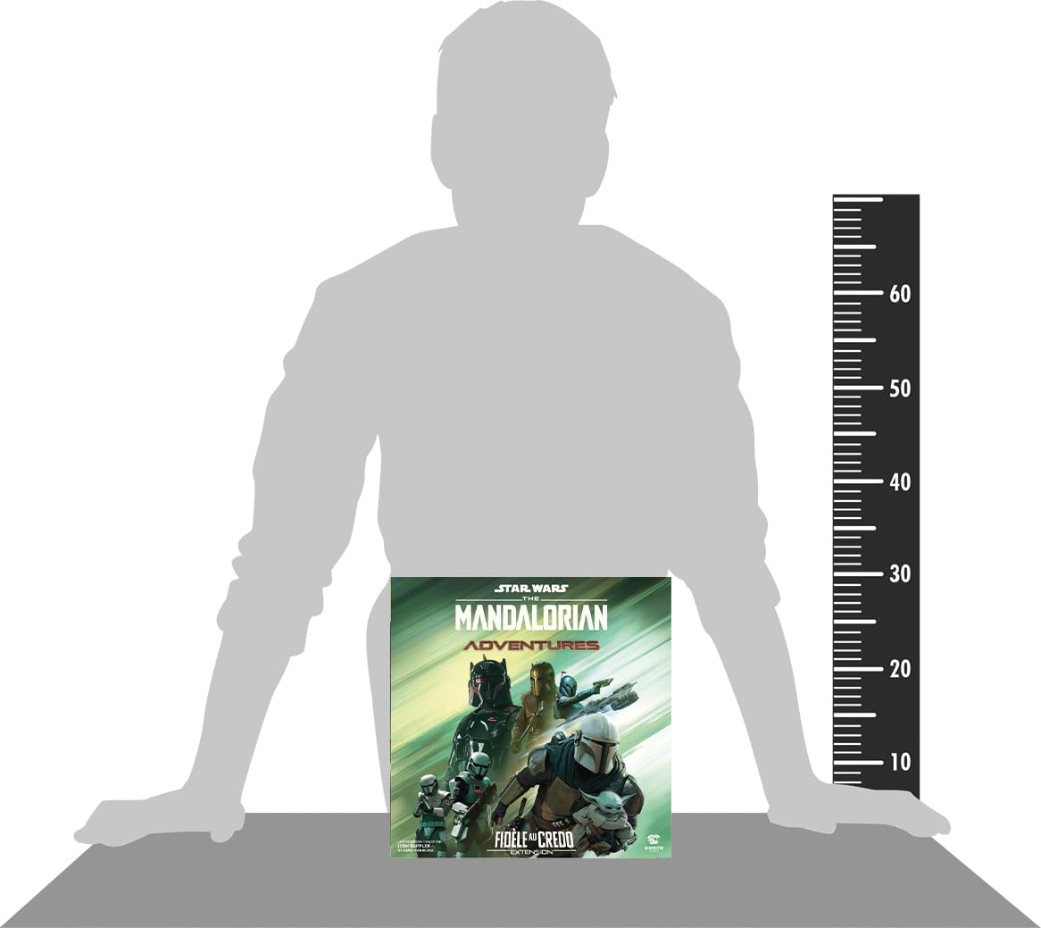 Asmodee - The Mandalorian Adventures Wierny Credo - Rozszerzenie Star Wars™ Cooperative Game - od 12 lat - 1 do 4 graczy - 30-60 min - wersja francuska