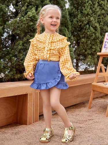 Toddler Little Girl Summer Sandals - Flower Girl Close Toe Dress Shoes Flats Wedding Princess2