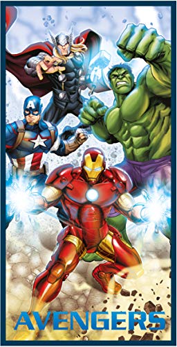 St.Ioannidis&Son Strandtuch Avengers 2, 100% Polyester, Mikrofaser, einfarbig, 70 x 140 cm Cover