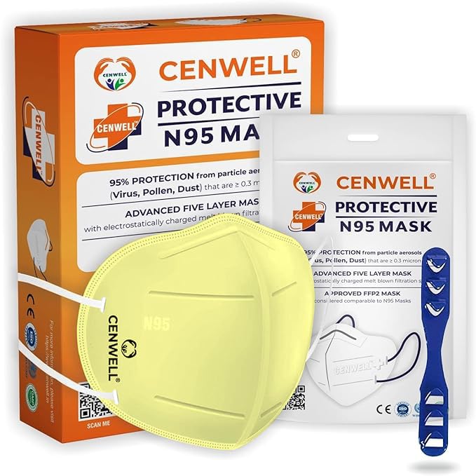 10 Pcs ISI Mark/BIS Certified N95 5 Layer Reusable Face Mask FFP2 (with Head Mask Extender) for Men & Women (B09C9NVH4M) Amazon Price History, Amazon Price Tracker