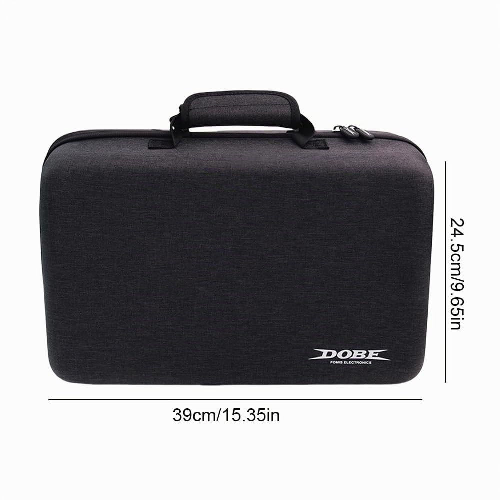 Étui de transport rigide pour PS5 Slim avec boîte de protection antichoc et bandoulière