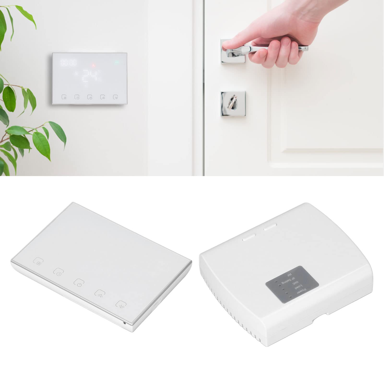 Programowanie czasu USB Bezprzewodowy termostat Sterowanie głosowe WIFI Termostat grzewczy kotła dla inteligentnych domów 95-230 V