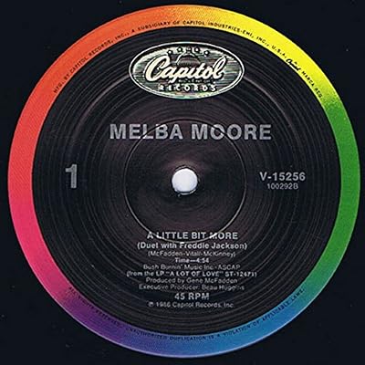 A LITTLE BIT MORE 12 INCH (12" VINYL) UK CAPITOL 1986