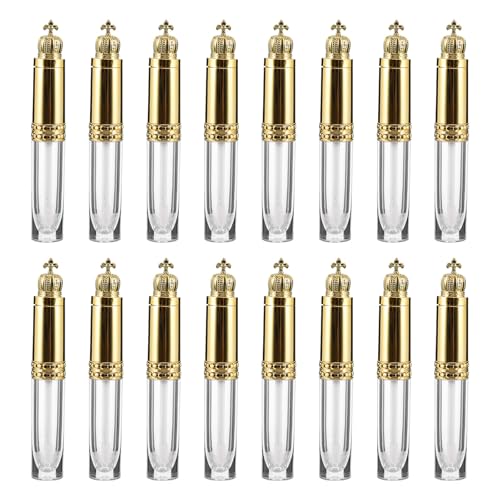 BIUDECO 16���� 8ml ���b�v�O���X�ۑ��{�g�� ��̃��b�v�O���X�`���[�u �����f�U�C�� ���e�� �����^�т₷�� ���s�p�R�X���p�i