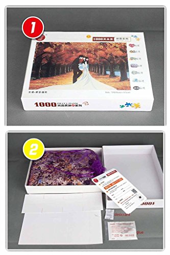 Pigbangbang A2010 Handmade Intellectiv Games Photomosaic Jigsaw Puzzle Box Basswood 29.5 X 19.6''Colorful Cartoon 1000 Piece Mural Home Decoration-Space Nebula Stars thumb #1