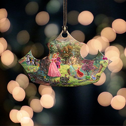 Disney - Sleeping Beauty - Princess Aurora - Crown Shaped Hanging Acrylic Print Accessory – Perfect For Gifting Or Collecting #TOP1