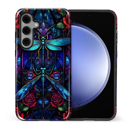 Coque Samsung S25 anti-rayures libellule pour éviter les bris de téléphone