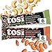 Tosi Almond and Cashew Protein Bars Combo, Plant Based with Nuts, Gluten-Free Crunchy Snacks, Vegan, Organic, Flax & Chia Seeds, Soy-Free, Omega 3s, 5G Protein, 1 oz, 12-Pack