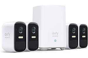 eufy Security eufyCam 2C Pro 4-Cam Kit: Unparalleled Wireless Home Security with Enhanced Features