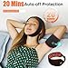 Red Light Therapy Belt for Body, 37'' Cordless Red Infrared Light Wrap for Neck Chin Knee Ankle Hand Pain Relief, 660nm & 850nm with Pulse & Heating Modes