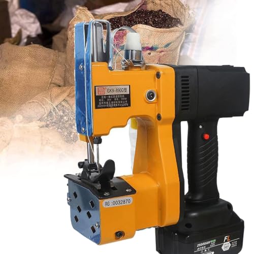 Machine à coudre électrique pour sacs avec système de coupe-fil automatique
