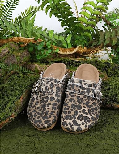 RACHAPE Canvas Loafer Women's Vintage Clogs Flat Slides Slip On Mules Shoes Low Top Backless Casual Sneakers for Walking3