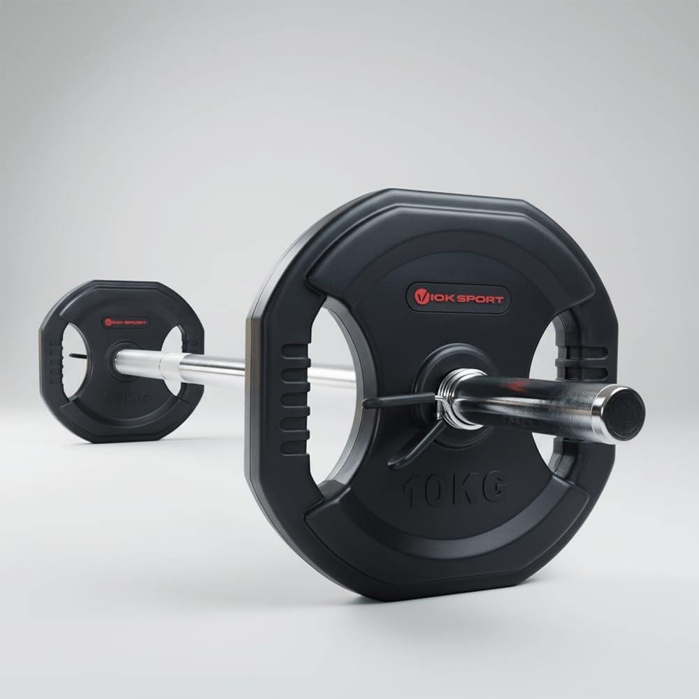 Disco Pump 10 kg – Ideal para Clases de Fitness, Musculación y Ejercicio en Casa o Gimnasio – Viok Sport