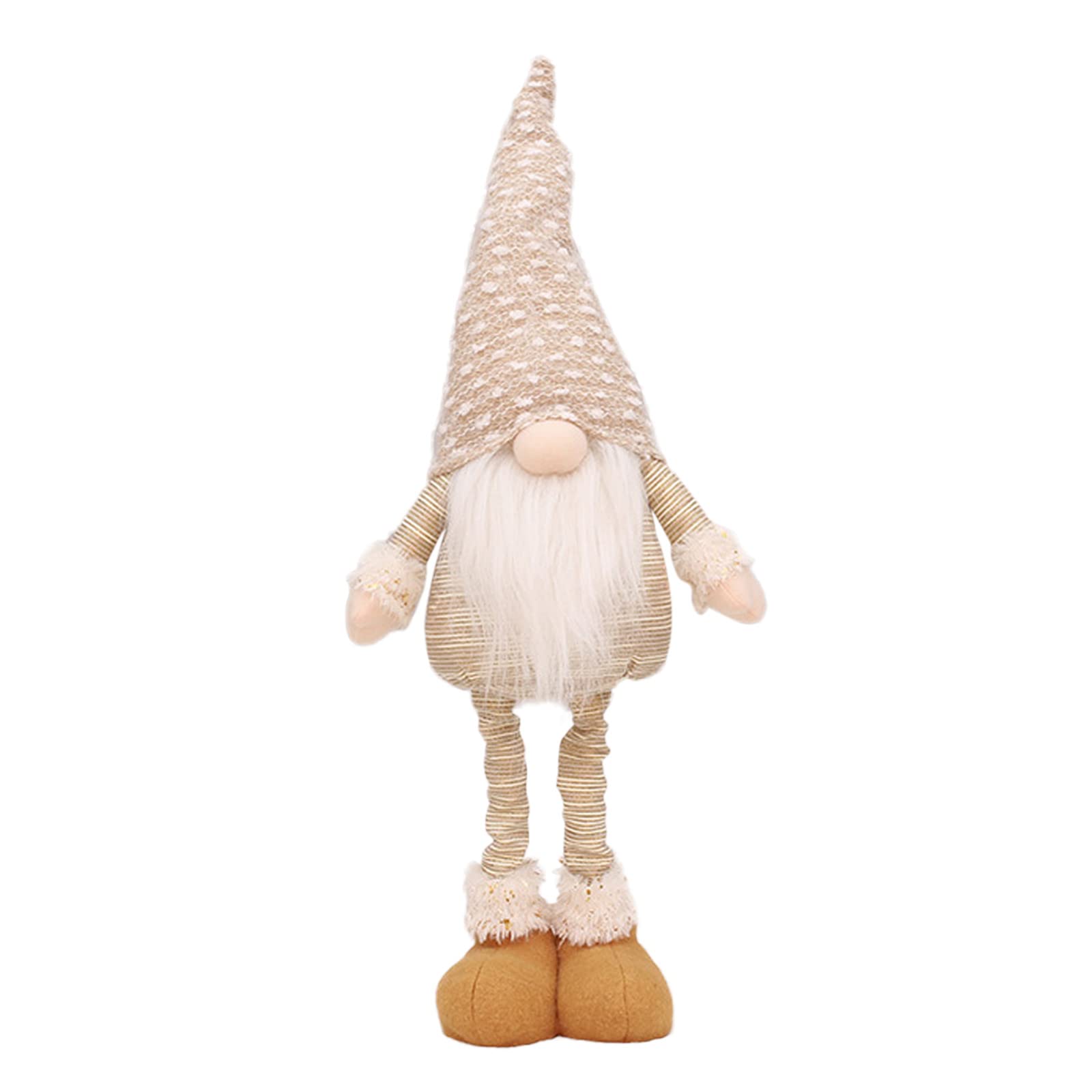 Glowing with Lights Christmas Gnome Doll Ornament Decoration Santa Doll Christmas Children Gift Toy Table Decoration Home Curling Ornaments for Christmas Tree