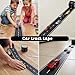 2 Pcs Black Roadway Track Tape Toy Car Tape Track Race Cars Decorations Tracks Roadway Finish Line Tapes Race Car Birthday Party Decorations Runner Road Sticker Total 32.8 Ft Long x 2 in Wide