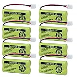 BAOBIAN BT18433/BT28433 2.4V 550mAh Ni-Mh BT184342/BT284342 Cordless Phone Battery BT8000/BT8001 BT-