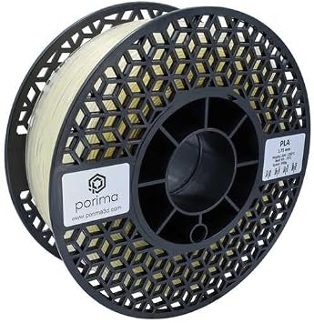 Porima 3D 1.75 mm PLA Filament - Natural