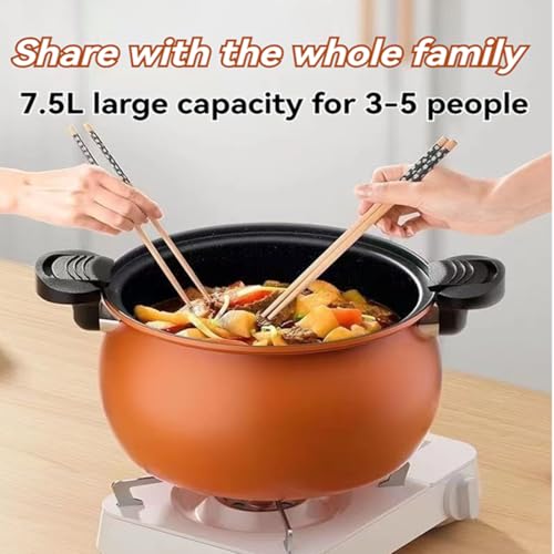 Olla a presión de hierro 7.5 L miniatura 7