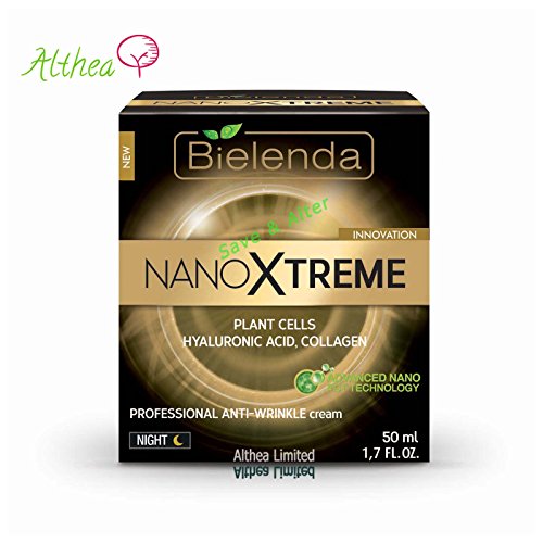 Bielenda Nano Xtreme Plant Cells Anti Wrinkle Night cream 1.7 Fl Oz