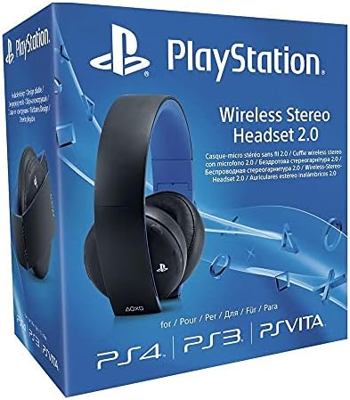 Sony PlayStation Wireless Stereo Headset 2.0 - Black (PS4/PS3/PS Vita)