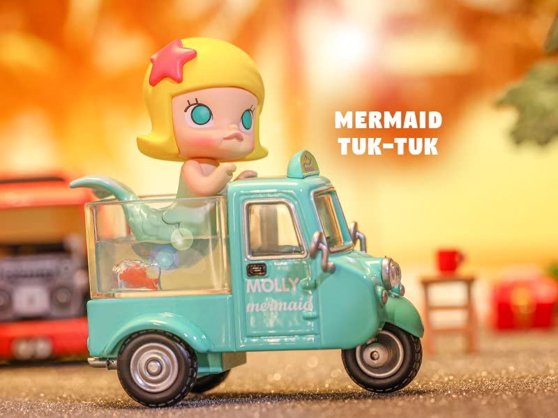 Amazon | POP MART MOLLY CAR CAR シリーズ 合金&PVC&ABS製 