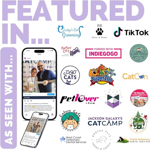 RYERCAT-Set-of-Dual-Sided-Cat-Toothbrushes-Kitten-Toothbrush-with-Micro-Head-to-fit-into-Kittens-Mouth-Cat-Dental-Care-Supplies-Pet-Toothbrush-for-Cats-Lavender-Flamingo-Amethyst-Ocean-Space RYERCAT Set of Dual Sided Cat Toothbrushes Kitten Toothbrush with Micro Head to fit into Kittens Mouth Cat Dental Care Supplies Pet Toothbrush for Cats Lavender Flamingo Amethyst Ocean Space