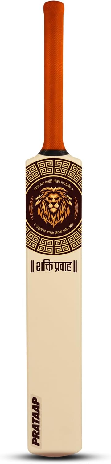 Pratap Plastic Cricket bat HDPU Filled Plastic Cricket Bat, Grip for Gully Cricket, Tournament Match Standard Full Size Tennis Ball Bat for Cricket