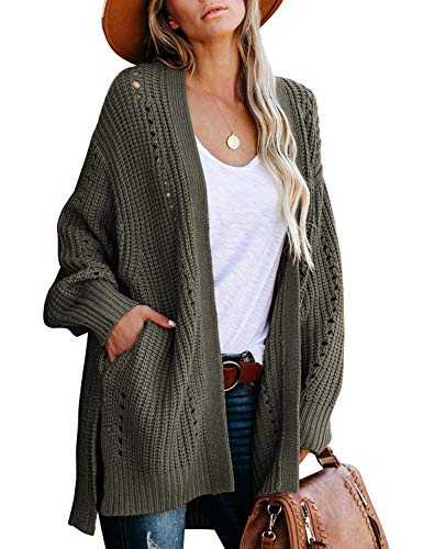 luvamia Womens Long Sleeve Open 