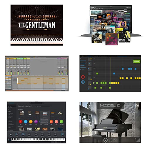 Image of Arturia KeyLab Essential 49 mk3 MIDI Controller with 49 Velocity-Sensitive keys, 9 Encoders, 9 Sliders, 8 RGB Pads - USB-C, Midi Out, LCD Screen, Bundled Software and DAW Integration - Black