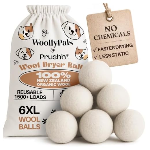 Eco-Friendly Wool Dryer Balls for Laundry