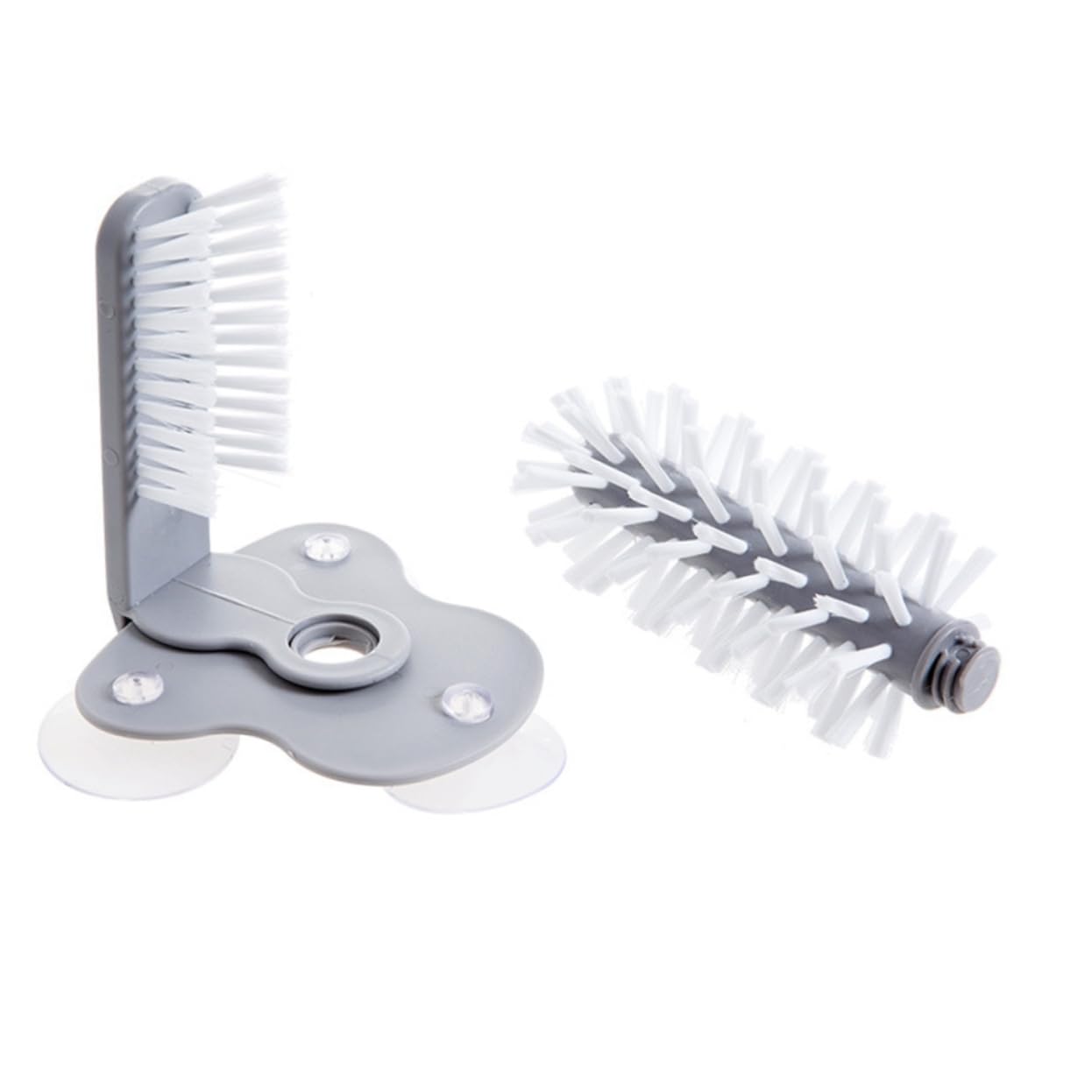 BCOATH Suction Wall Lazy Cup Brush for Effortless Glass Cleaning Kitchen Rotating Brush for Tea and Cups Easy to Use with Suction Base for Home and Restaurant Use