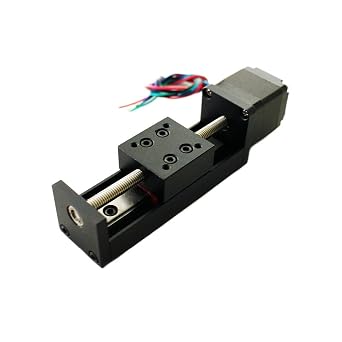 150mm Effective stroke Mini T Type Sliding Table with Linear Rail Guide and 28mm NEMA 11 Stepper Motor for Enhanced Precision industry150mm 2mm pitch